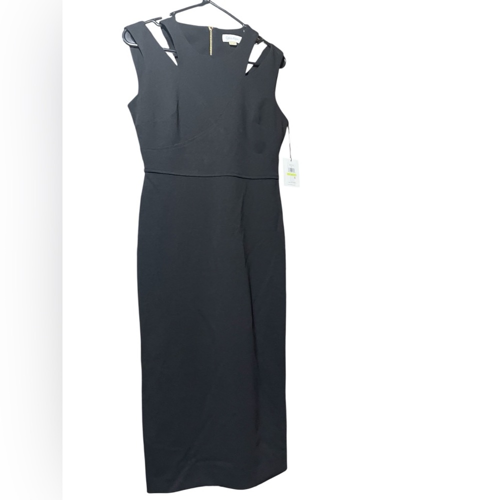 Calvin Klein Black Sleeveless Dress